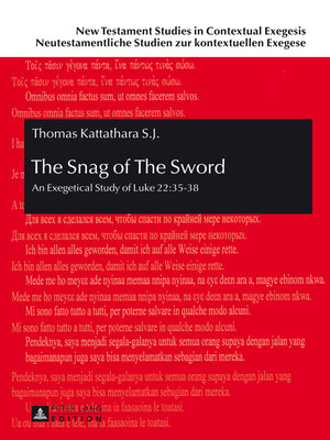 cover image of The Snag of the Sword
